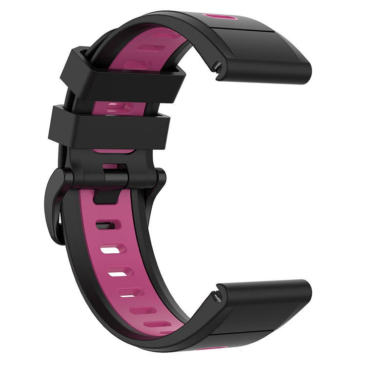 Comfortable Garmin Smartwatch Silicone Universel Strap - Pink#serie_5