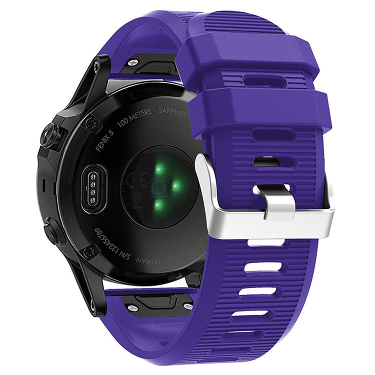 Incredibly Good Garmin Smartwatch Silicone Universel Strap - Purple#serie_12