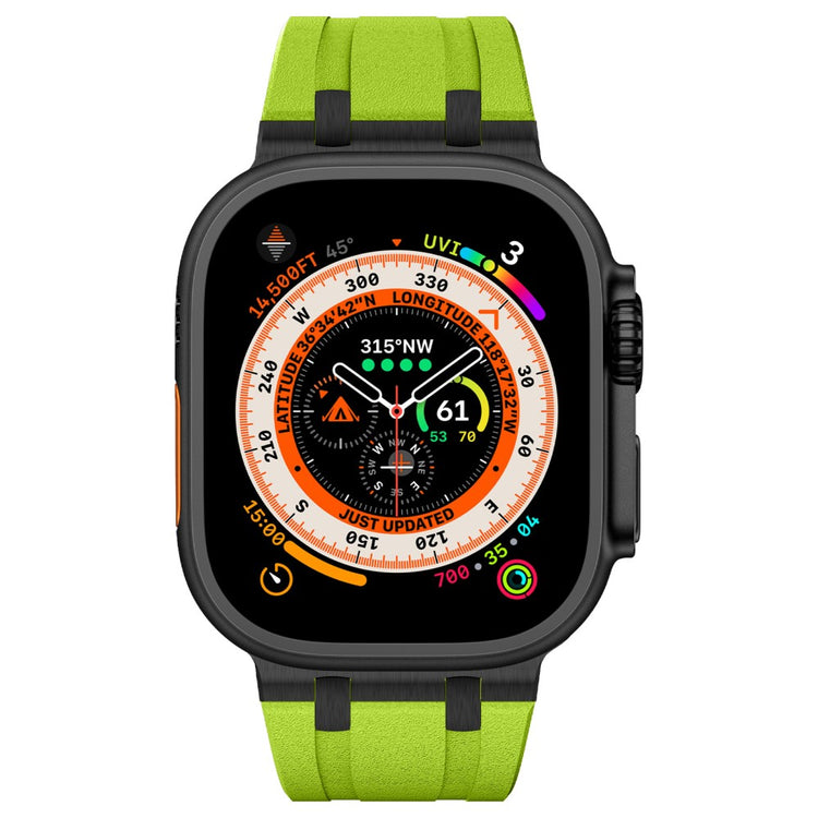 Comfortable Apple Smartwatch Silicone Universel Strap - Green#serie_1