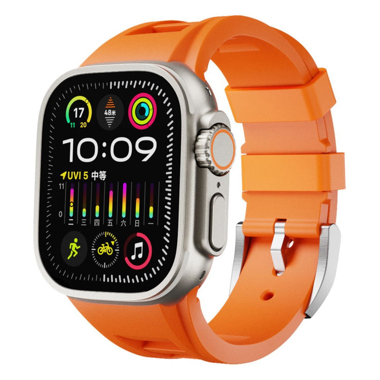 Very Cool Apple Smartwatch Silicone Universel Strap - Orange#serie_1