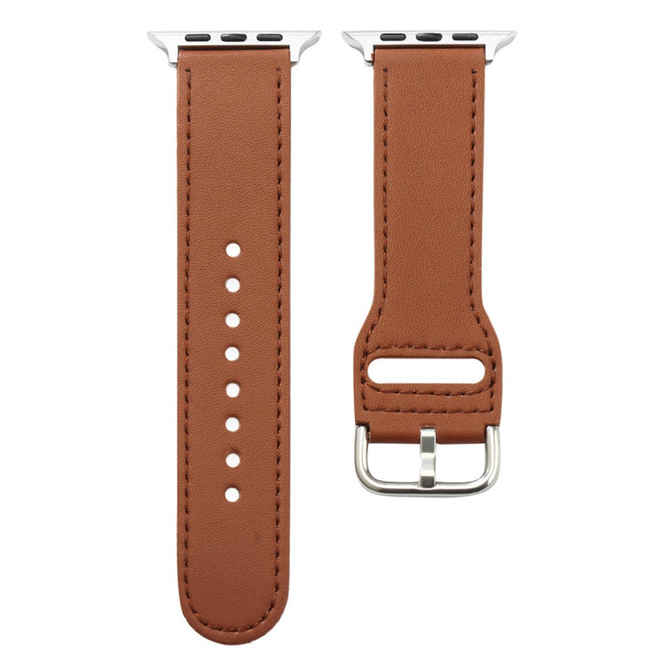 Absolutely Nice Apple Smartwatch Pu Leather Universel Strap - Brown#serie_2