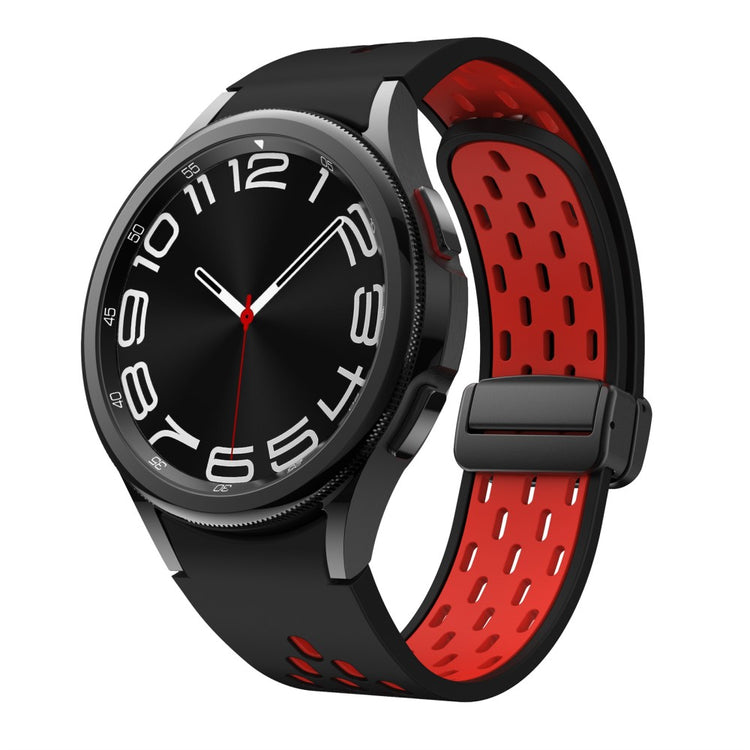 Mega Tough Samsung Smartwatch Silicone Universel Strap - Red#serie_5