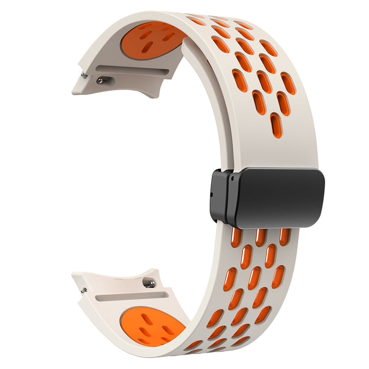 Mega Tough Samsung Smartwatch Silicone Universel Strap - White#serie_12