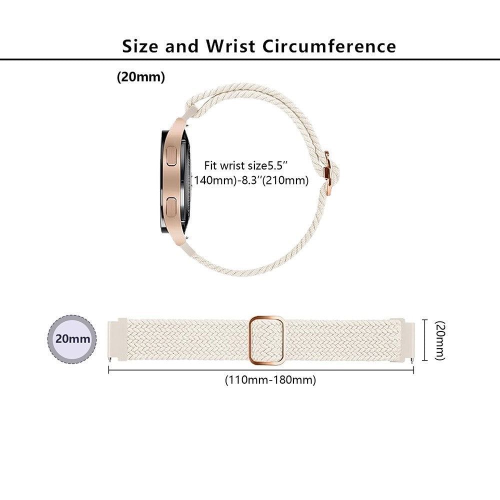 Really Fancy Samsung Smartwatch Nylon Universel Strap - Multicolor#serie_16