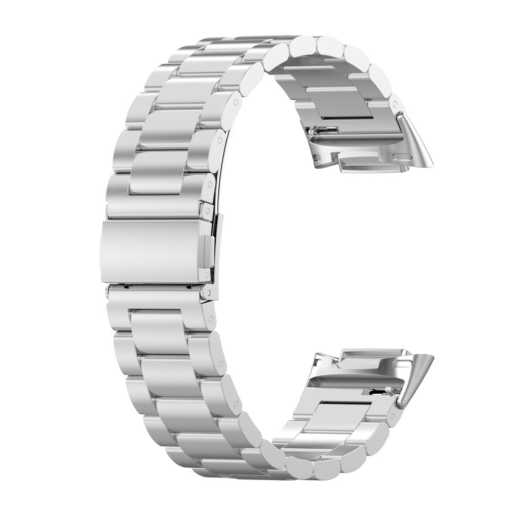 Incredibly Strong Fitbit Charge 5 Metal Strap - Silver#serie_4