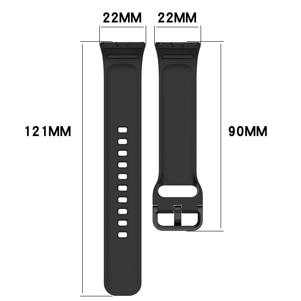 Sweet Samsung Galaxy Fit 3 Silicone Strap - Red#serie_6