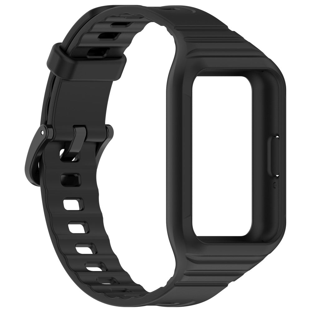 Super Nice Samsung Galaxy Fit 3 Silicone Strap - Black#serie_2