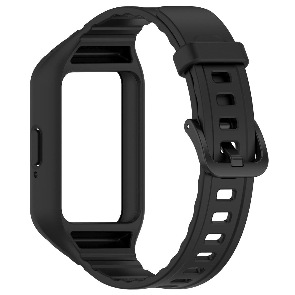 Super Nice Samsung Galaxy Fit 3 Silicone Strap - Black#serie_2