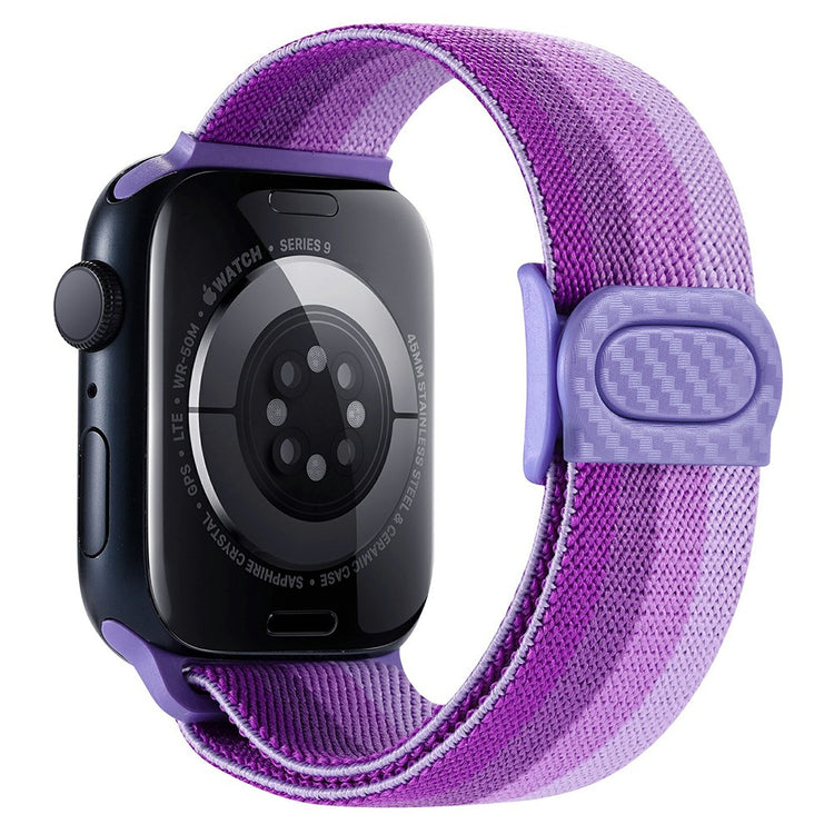 Elegant Apple Smartwatch Nylon Universel Strap - Purple#serie_15