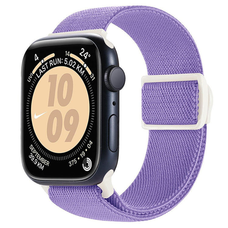 Super Stylish Apple Smartwatch Nylon Universel Strap - Purple#serie_20