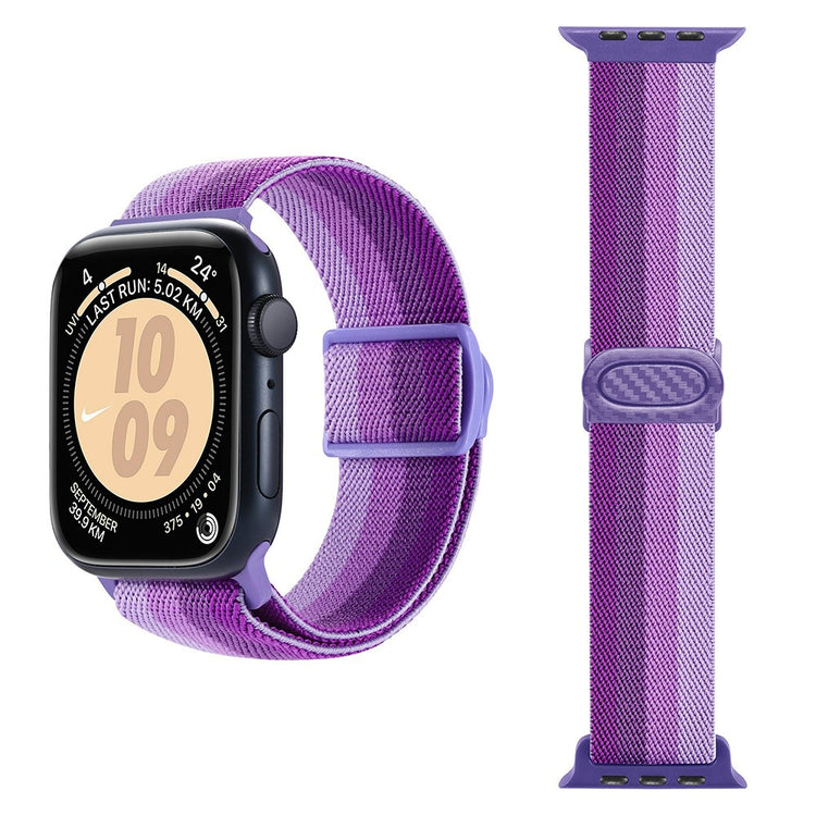 Incredibly Pleasant Apple Smartwatch Nylon Universel Strap - Purple#serie_15