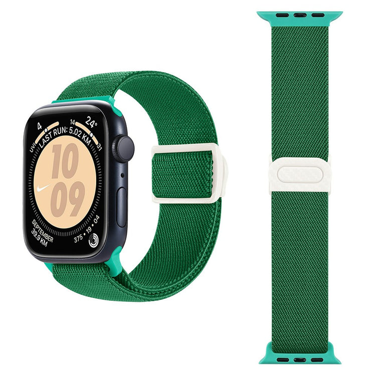 Incredibly Pleasant Apple Smartwatch Nylon Universel Strap - Green#serie_17