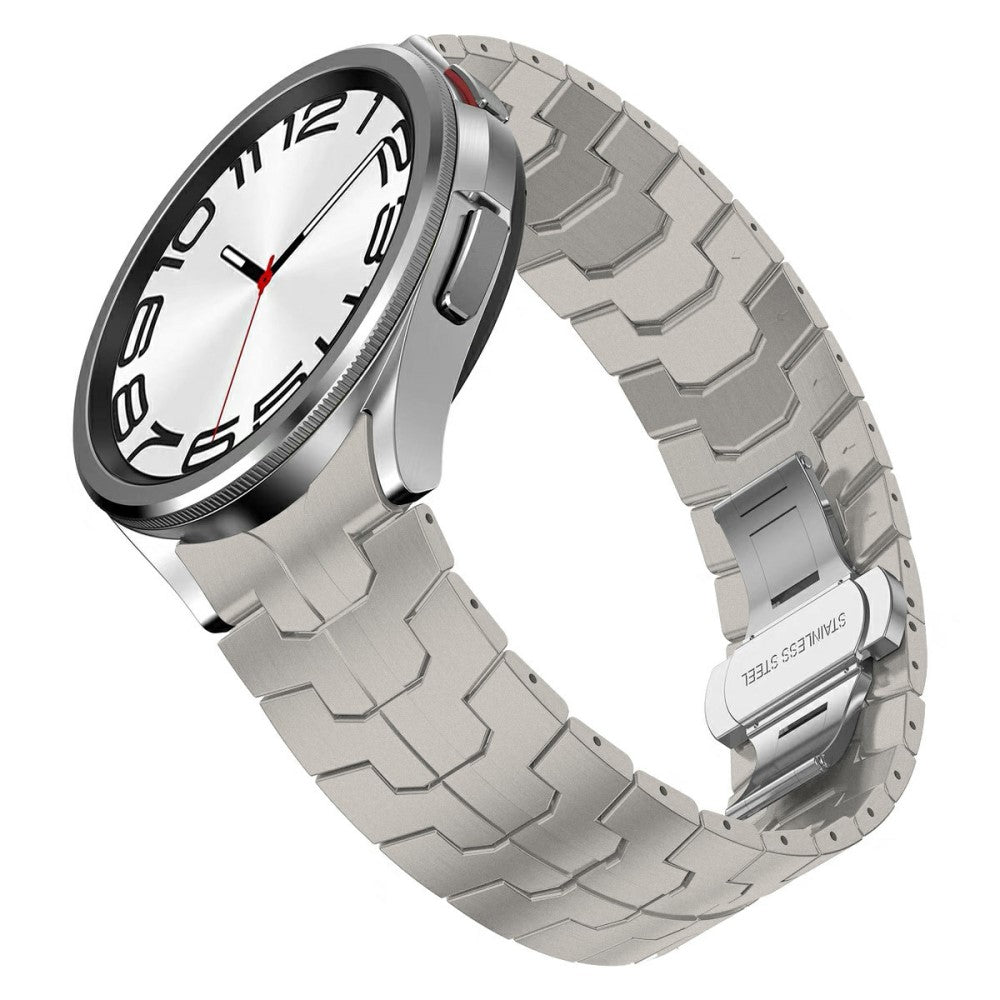 Very Beautiful Samsung Smartwatch Metal Universel Strap - Silver#serie_1