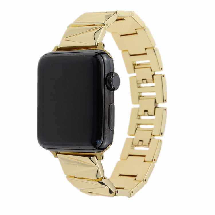 Super Tough Apple Smartwatch Metal Universel Strap - Gold#serie_3