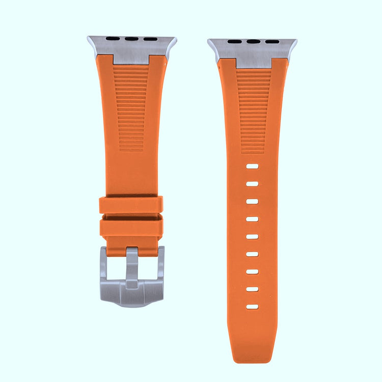 Super Cool Apple Smartwatch Silicone Universel Strap - Orange#serie_6