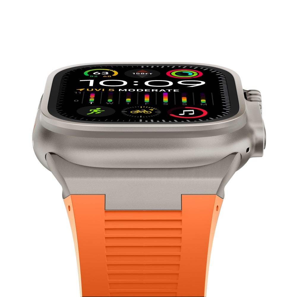 Super Cool Apple Smartwatch Silicone Universel Strap - Orange#serie_6