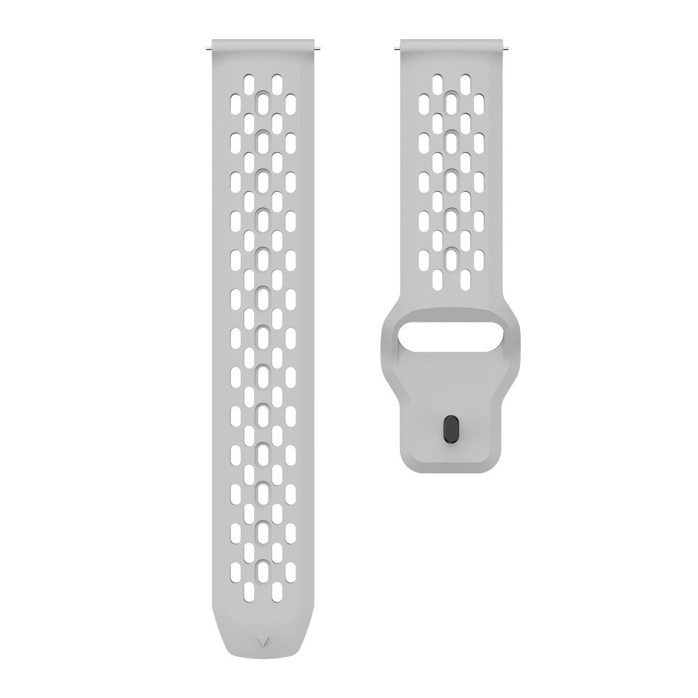 Absolutely Reliable Smartwatch Silicone Universel Strap - Silver#serie_7