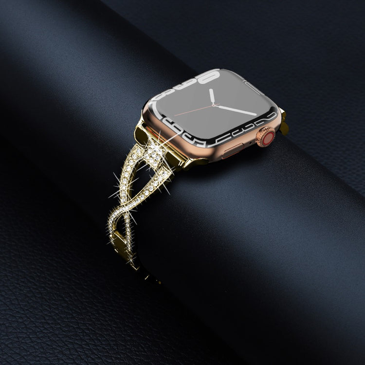 Super Neat Apple Smartwatch Rhinestone Universel Strap - Gold#serie_2