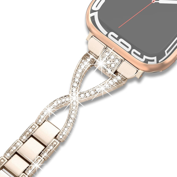 Super Neat Apple Smartwatch Rhinestone Universel Strap - White#serie_4