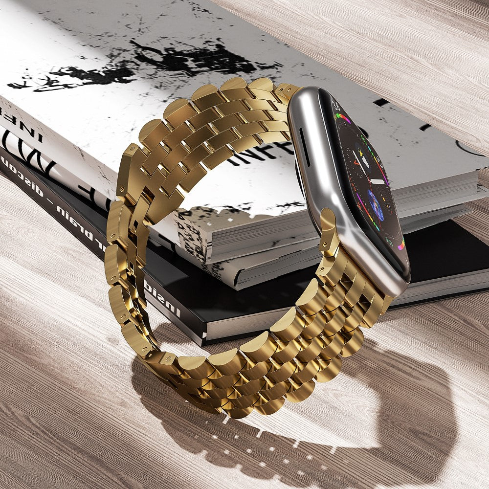 Incredibly Fantastic Apple Smartwatch Metal Universel Strap - Gold#serie_2