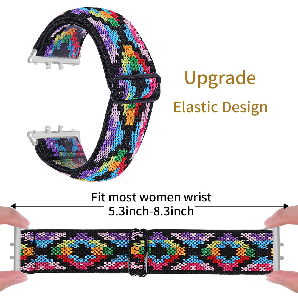 Super Pleasant Samsung Galaxy Fit 3 Nylon Strap - Multicolor#serie_9