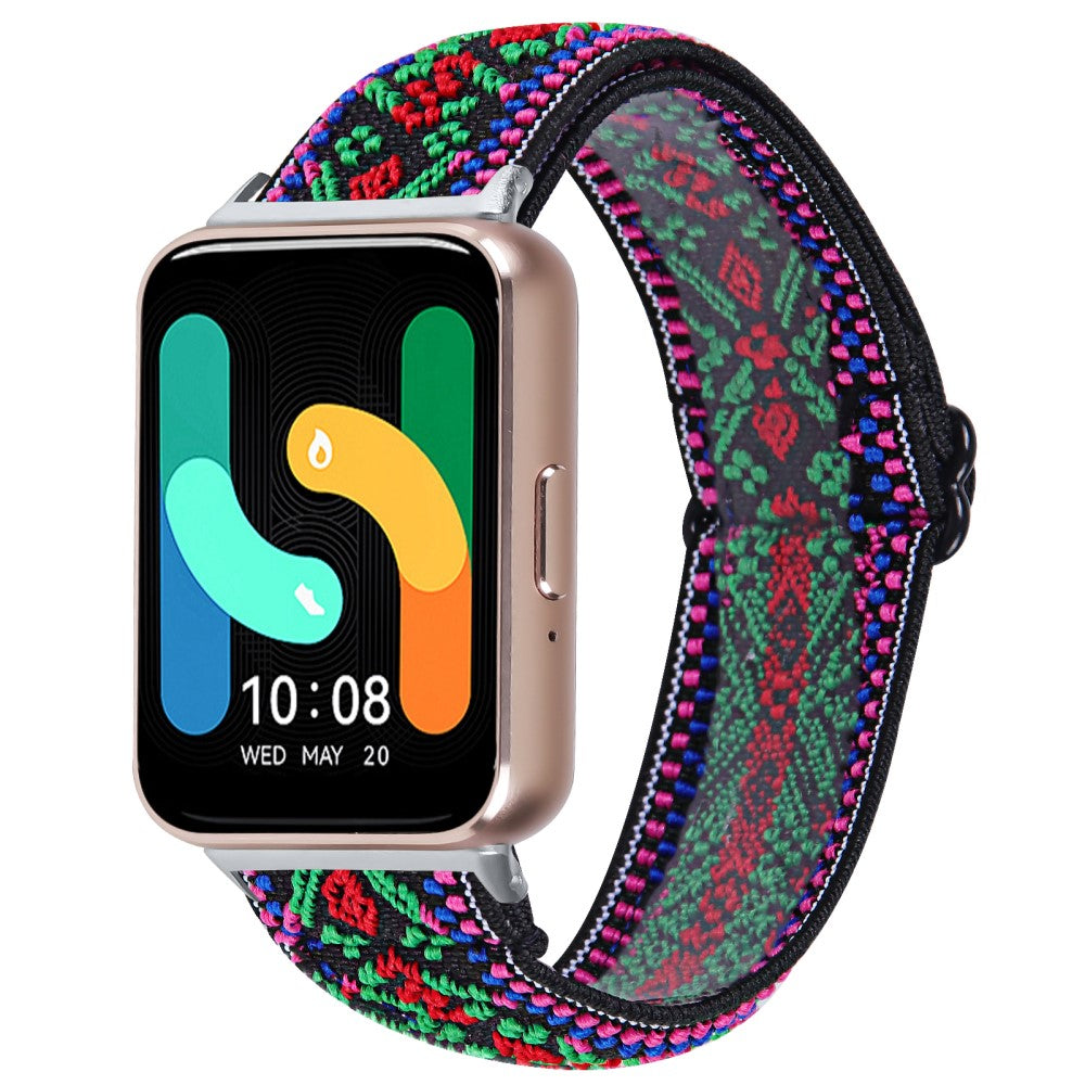 Super Pleasant Samsung Galaxy Fit 3 Nylon Strap - Multicolor#serie_11