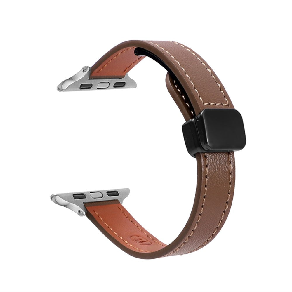 Super Neat Apple Smartwatch Pu Leather Universel Strap - Brown#serie_4