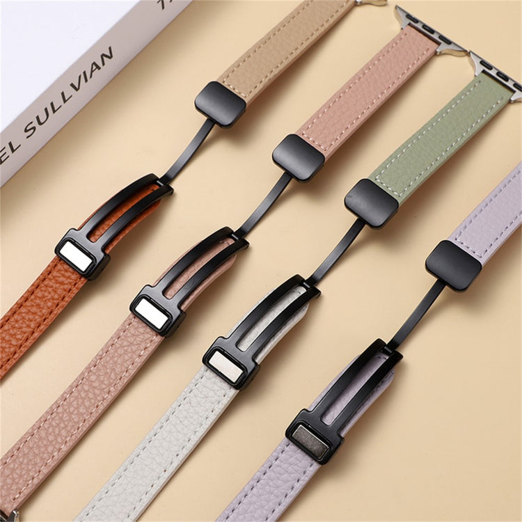 Incredibly Good Apple Smartwatch Pu Leather Universel Strap - Silver#serie_5