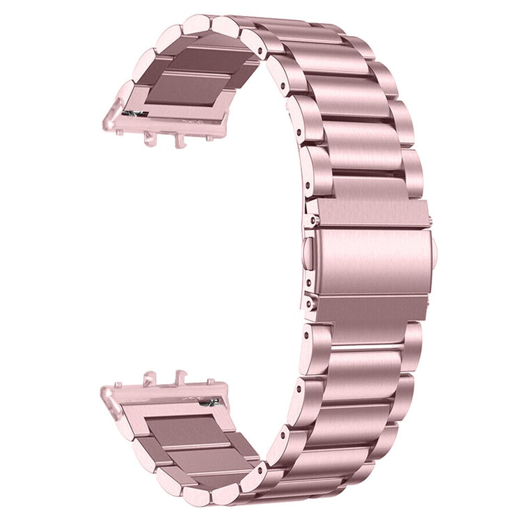 Comfortable Samsung Galaxy Fit 3 Metal Strap - Pink#serie_2