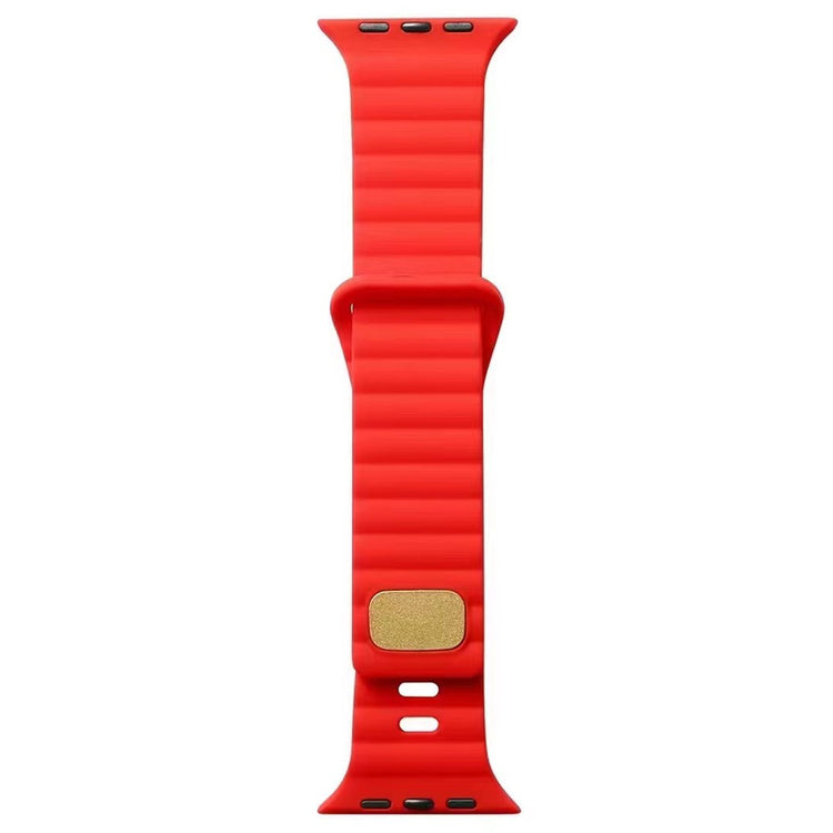 Super Sweet Apple Smartwatch Silicone Universel Strap - Red#serie_3