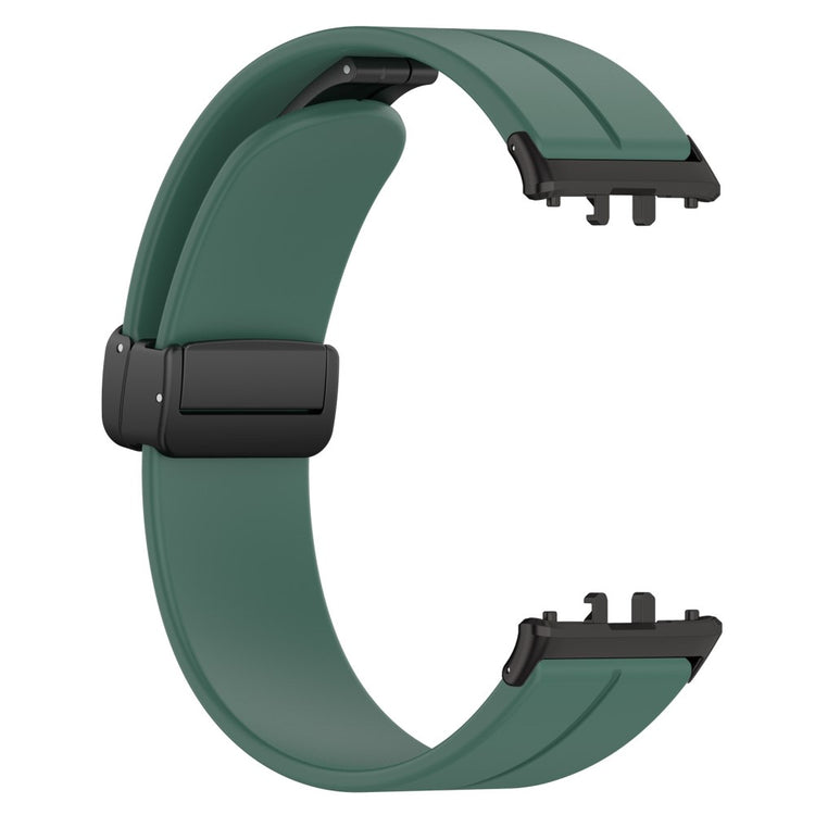 Super Comfortable Samsung Galaxy Fit 3 Silicone Strap - Green#serie_12