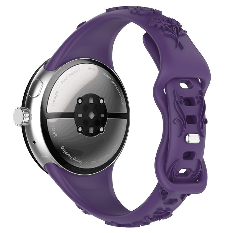 Google Pixel Watch / Google Pixel Watch 2 Silicone Universel Strap - Purple#serie_3