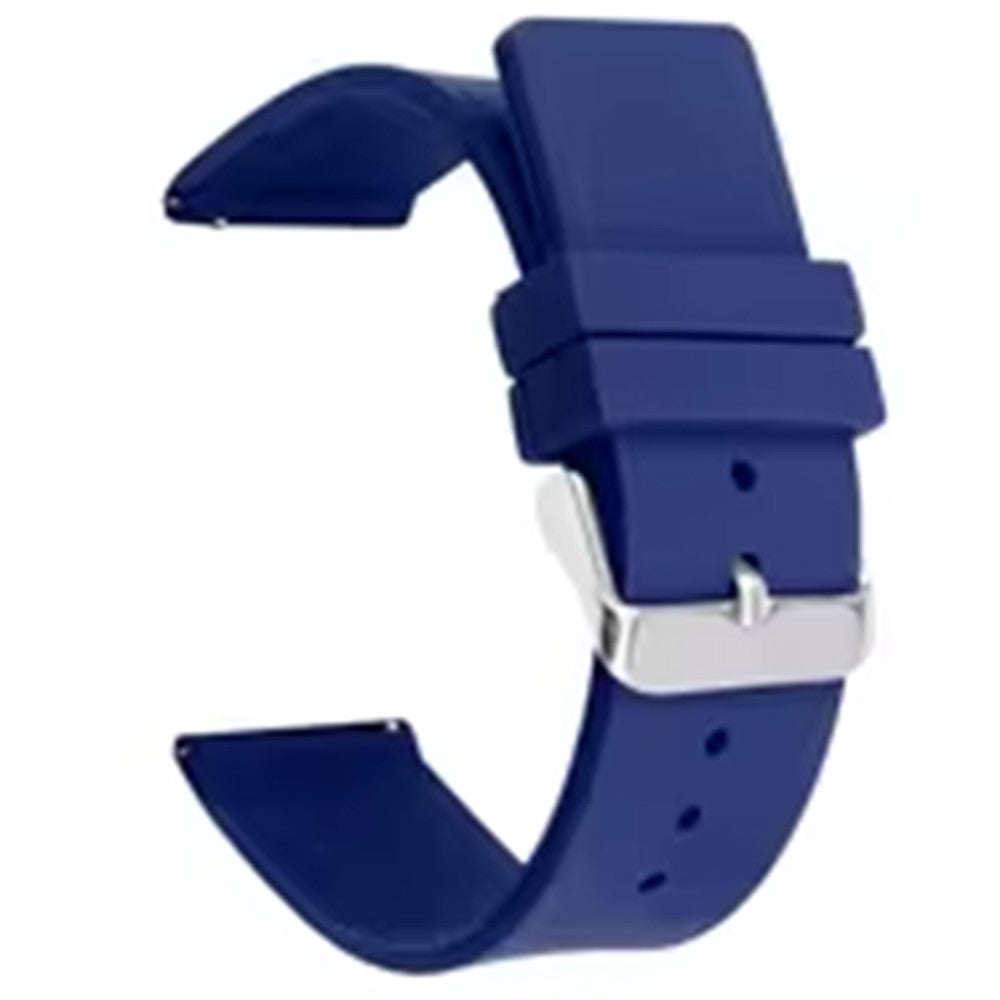 Very Fashionable 18mm Silicone Strap - Blue#serie_1