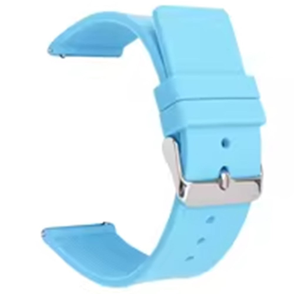 Remarkably Stylish 20mm Silicone Strap - Blue#serie_14