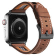 Ajaton Apple Smartwatch Aitoa Nahkaa Yleinen Ranneke