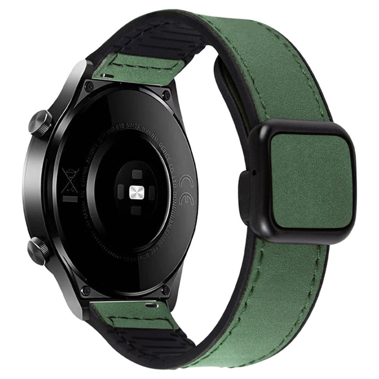 Mega Pleasant Smartwatch Pu Leather Universel Strap - Green#serie_6