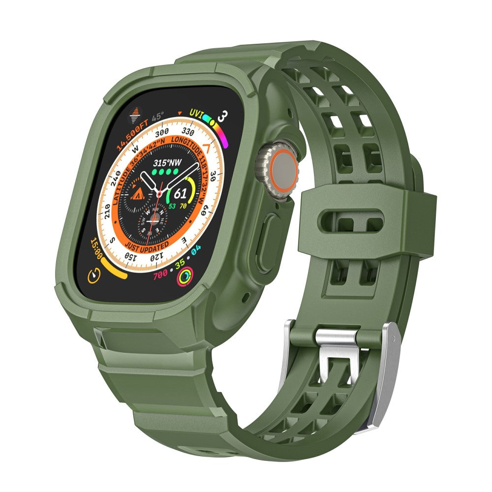 Apple Watch Ultra / Apple Watch Ultra 2 Silicone Universel Strap - Green#serie_2