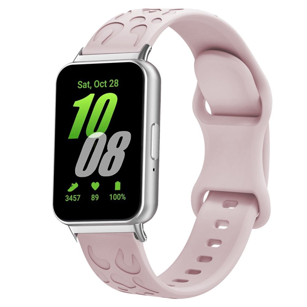 Remarkably Lovely Samsung Galaxy Fit Silicone Strap - Pink#serie_9