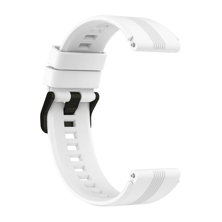 Superb Honor Watch GS 4 / Honor Watch Series Silicone Strap - White#serie_2