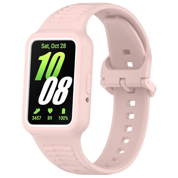 Remarkably Beautiful Samsung Galaxy Fit 3 Silicone Strap - Pink#serie_7