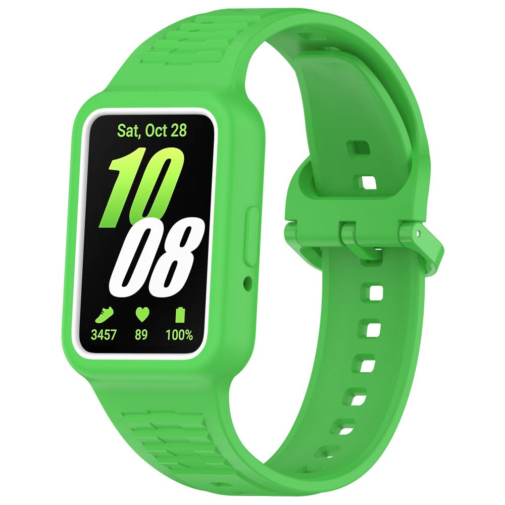 Remarkably Beautiful Samsung Galaxy Fit 3 Silicone Strap - Green#serie_11