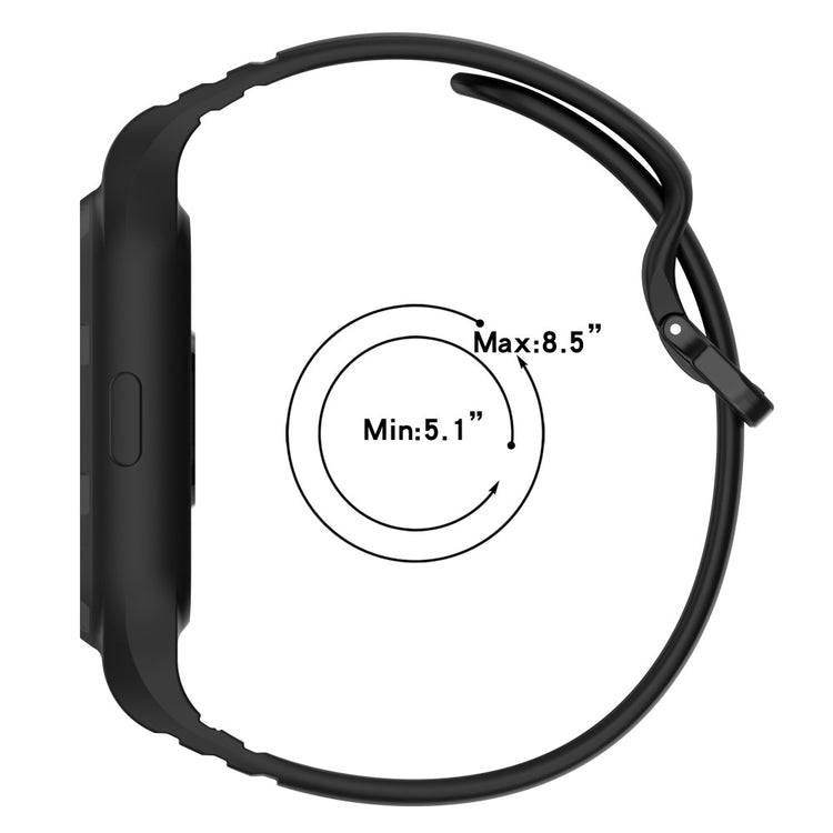 Incredibly Cool Xiaomi Smart Band 8 Pro Silicone Strap - Silver#serie_6