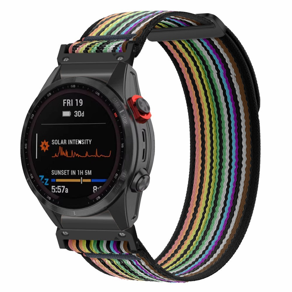 Super Stylish Smartwatch Nylon Universel Strap - Multicolor#serie_4