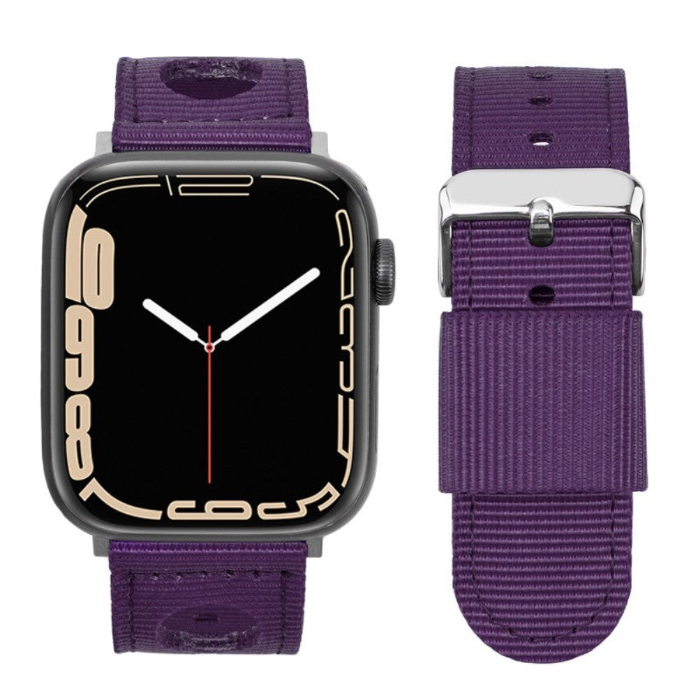 Timeless Apple Smartwatch Nylon Universel Strap - Purple#serie_9