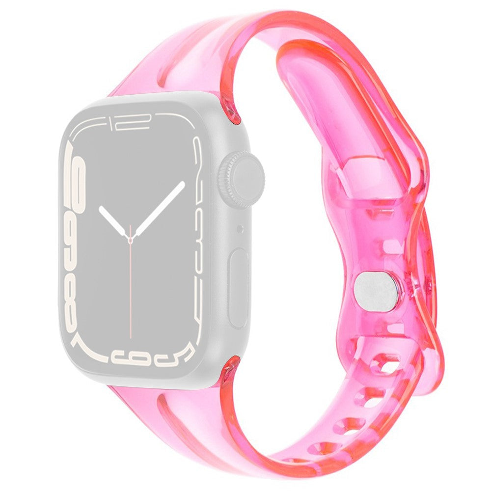 Remarkably Nice Apple Smartwatch Silicone Universel Strap - Pink#serie_11