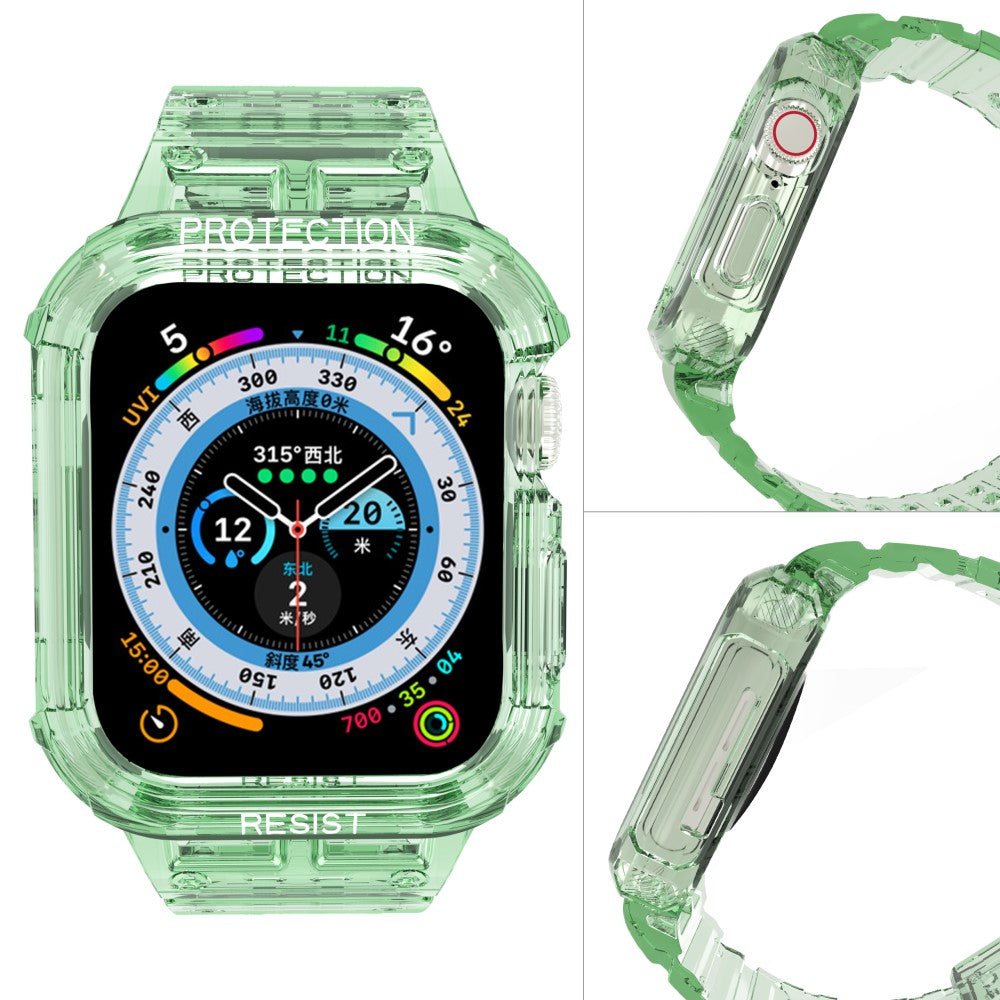 Mega Reliable Apple Smartwatch Silicone Universel Strap - Green#serie_8