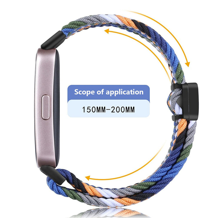 Mega Stylish Huawei Band 8 Nylon Strap - Orange#serie_6