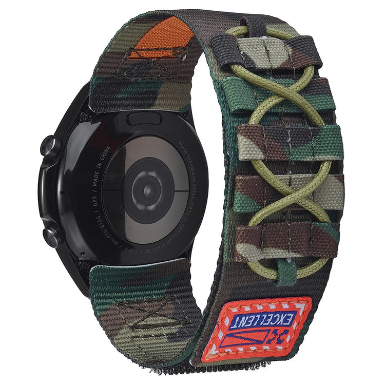 Huawei Watch GT 3 42mm / GT 3 Pro 43mm Watch band 20mm Loop Fastener Nylon Wrist Strap - Camouflage#serie_5