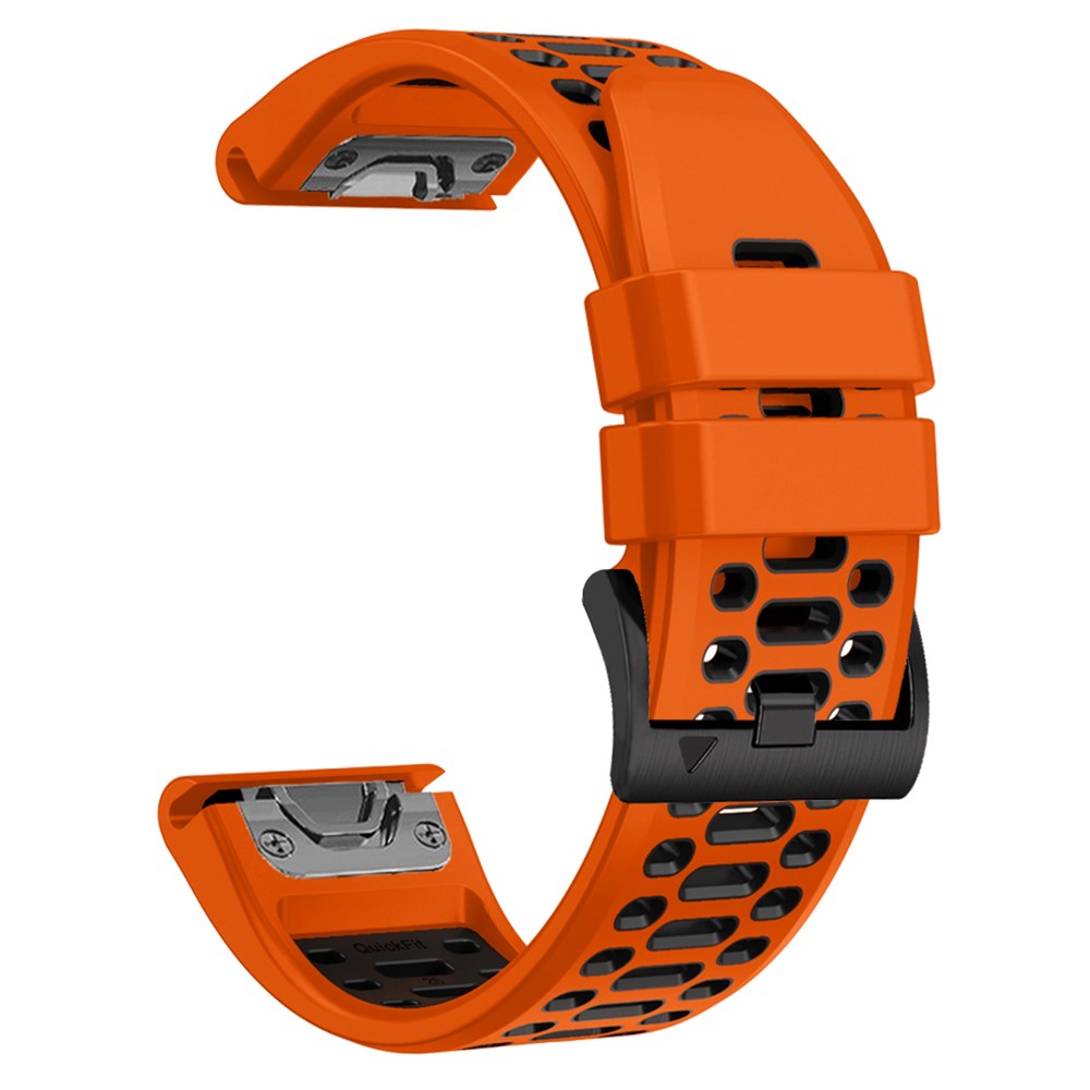 Comfortable Garmin Smartwatch Silicone Universel Strap - Orange#serie_4