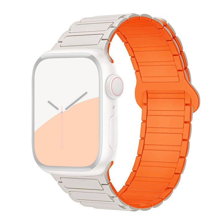 Incredibly Tough Apple Smartwatch Silicone Universel Strap - Orange#serie_14